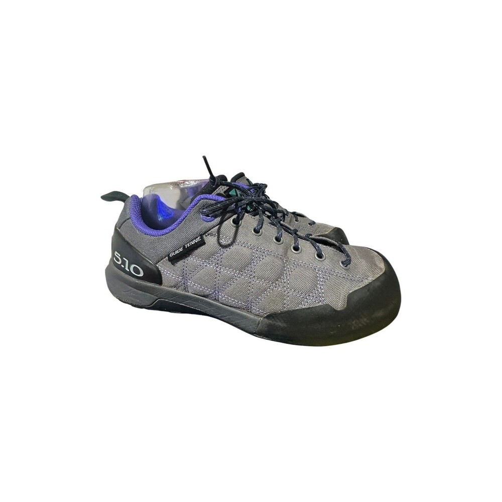 Five Ten 5.10 Guide Tennie Hiking Climbing Shoes Women's Sz 8 Gray Stealth